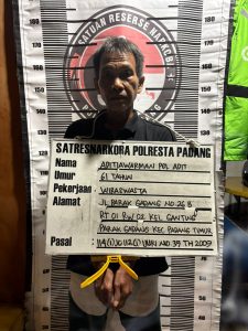 Dipimpin Langsung Komandan Tim Rajawali, AKP Martadius Tangkap Gaek Agogo Pengedar Narkoba