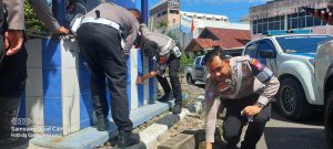 Pos Lantas Bersih, Wajah Baru Satlantas Polresta Padang di HUT ke-70