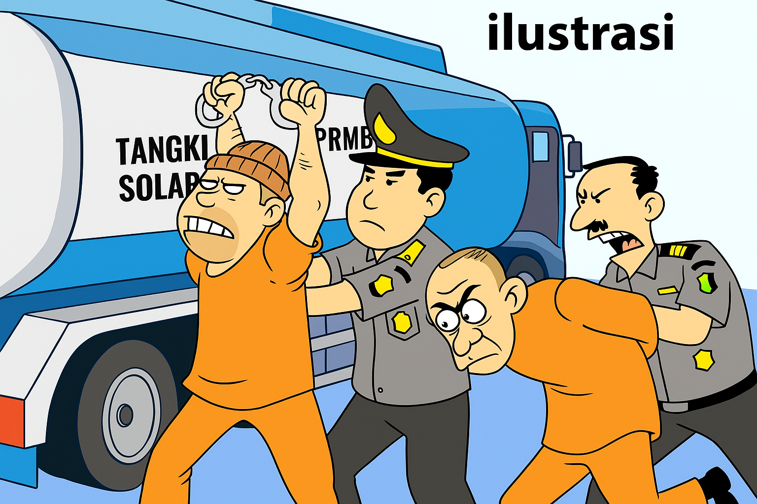 Dikabarkan Polda Sumbar Amankan Truk Tangki Solar Subsidi Tanpa Izin di Batang Anai