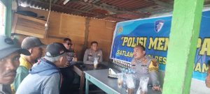 Satlantas Polresta Padang Gelar Kegiatan “Polantas Menyapa” Bersama Komunitas Ojek Pangkalan