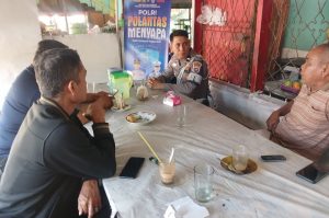 Polres Padang Pariaman Gelar “Polantas Menyapa” di Lubuk Alung