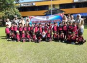 Polantas Menyapa, Satlantas Polresta Padang Ajak Anak TK Kenali Tugas Polisi