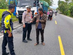 Gerak Cepat Unit Laka Lantas Polres Padang Pariaman Tangani Kecelakaan Maut di Guguak Kayu Tanam