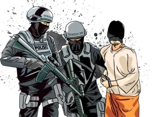 Jejak Sunyi di Sumbar: Tiga Terduga Teroris Pendukung ISIS Ditangkap Densus 88