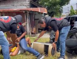 Tim Klewang Polresta Padang Gelar Simulasi Penanganan Keamanan Saat Gempa