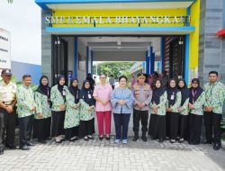 Kapolri Tinjau SMP Kemala Bhayangkari Karanganyar, Singgung Pentingnya Wujudkan Generasi Emas