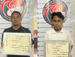 Satresnarkoba Polres Sijunjung Tangkap Dua Pelaku Penyalahgunaan Shabu di Palaluar