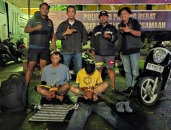 Tim Klewang Polresta Padang Dipimpin Aiptu David Rico Darmawan Menutup Langkah Duo Pelaku Curanmor Padang