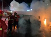 Mobil Terios Terbakar di Parkiran RS Siti Rahmah, Kerugian Capai Rp300 Juta