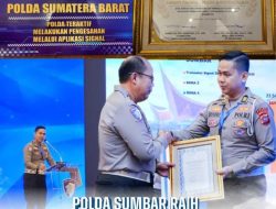 Polda Sumbar Raih Juara 1 Zona B Pengesahan STNK via Aplikasi SIGNAL