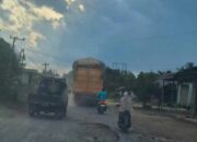 Warga Dharmasraya Keluhkan Tronton ODOL Asal Jambi yang Rusak Jalan dan Ancaman Kecelakaan