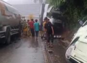 Kecelakaan Besar di Sitinjau Lauik, Enam Kendaraan Terlibat dan Jalur Alami Kemacetan Panjang