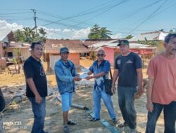 Tim Peduli Banjir Bandang Sumbar Gerak Cepat Menyerahkan Bantuan Recovery di Parak Ubi, Kampung Lapai