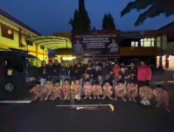 Timsus Bravo Polresta Padang Dibawah Pimpinan Ipda Hidayatul Akmal, Amankan 12 Remaja dan Sajam Saat KRYD Antisipasi Tawuran