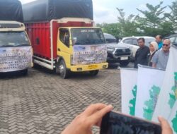 Amsakar Lepas Bantuan IKSB Batam untuk Korban Bencana di Sumbar