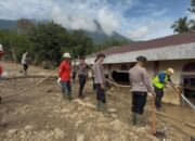 Kirim Petugas dan Alat Berat ke Malalo, Target PT BRM Bersihkan 63 Rumah dan Target Terdampak Galodo