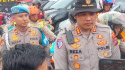 Ditlantas Polda Sumbar Bawa Kepedulian untuk Warga Agam Lewat Servis Motor Gratis Yang Terdampak Banjir