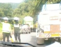 Padang-Solok Kembali Normal Usai Kecelakaan Truk Beruntun, Walaupun Bukak Tutup