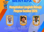 Mars Porprov Sumbar Menggema di RRI, Semangat Kebangkitan Menuju Porprov XVI 2026 Menguat