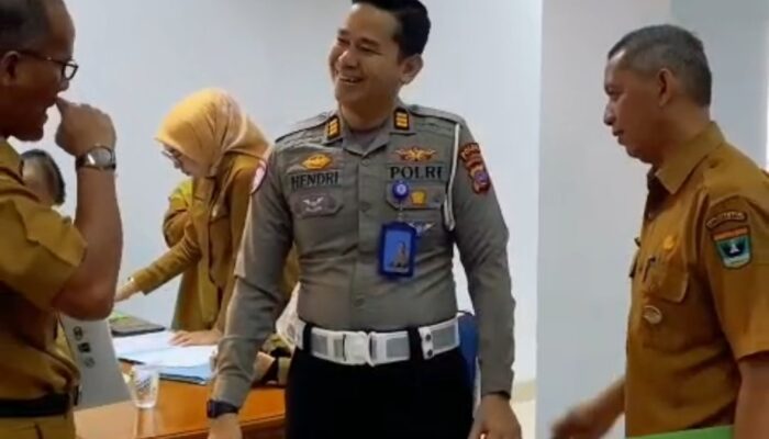 Kasi STNK Ditlantas Polda Sumbar AKP Hendrianto Hadiri Rapat Pembina Samsat Sumbar