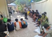 Amanat Kapolresta Padang Dibuktikan, 14 Pembalap Liar dan 10 Motor Diamankan di Taman Melati