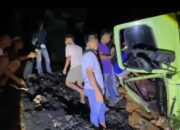 Unit Laka Lantas Polresta Padang Bergerak Cepat Tangani Kecelakaan di Panorama Indarung, Tiga Orang Terluka