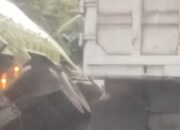 Truk Pengangkut Batu Bara Terguling di Panorama Dua Sitinjau Lauik, Sopir Selamat   